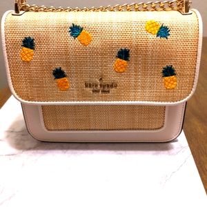 🍍Kate Spade remi pineapple flap chain crossbody🍍